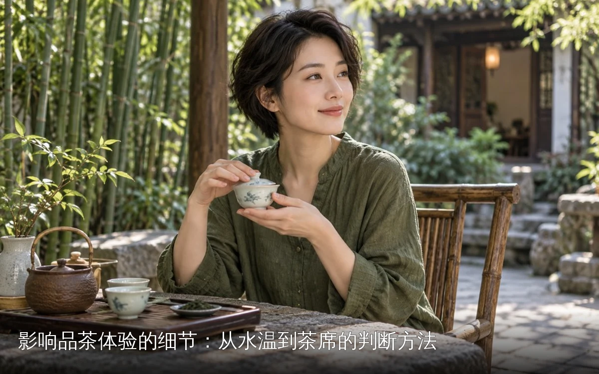 影响品茶体验的细节：从水温到茶席的判断方法