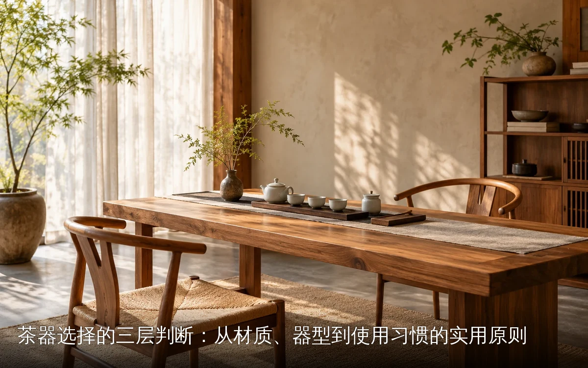 茶器选择的三层判断：从材质、器型到使用习惯的实用原则