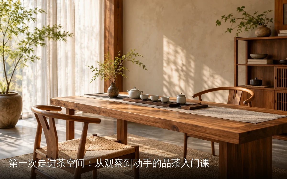 第一次走进茶空间：从观察到动手的品茶入门课